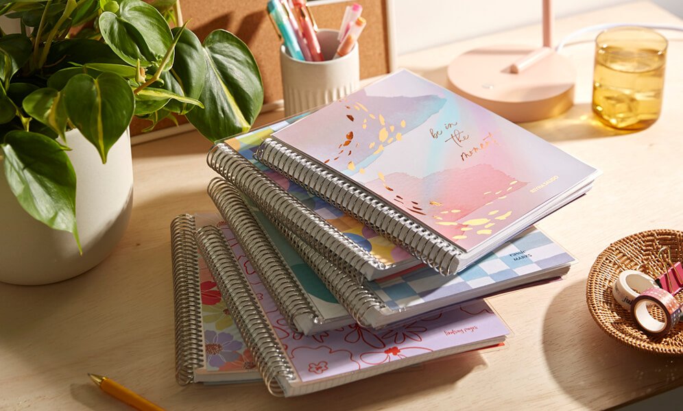 Erin Condren Fun Ways to Use a Blank Notebook - Customize your notebook covers